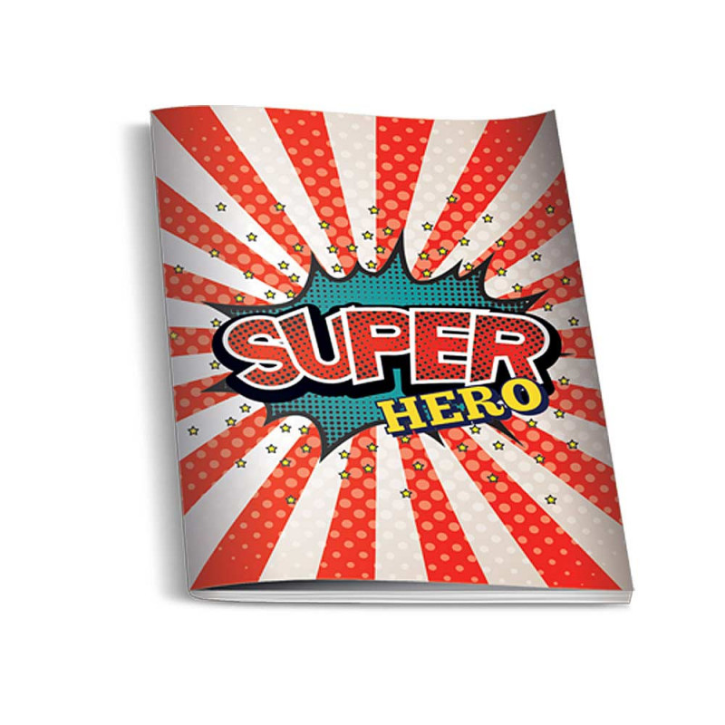 SAVPO SUPER HEROES SVESKA A4 MEK POVEZ LATAJN UV LAK 60 LISTA