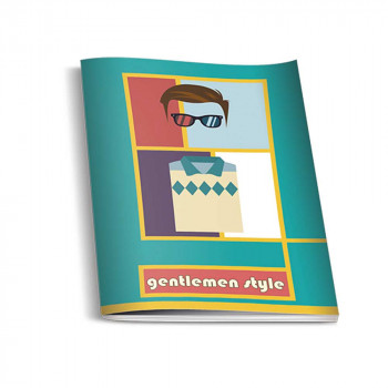 SAVPO GENTLEMAN STYLE SVESKA A4 MEK POVEZ DIKTO 60 LISTA 