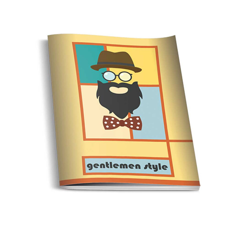 SAVPO GENTLEMAN STYLE SVESKA A4 MEK POVEZ SITAN KARO 60 LISTA