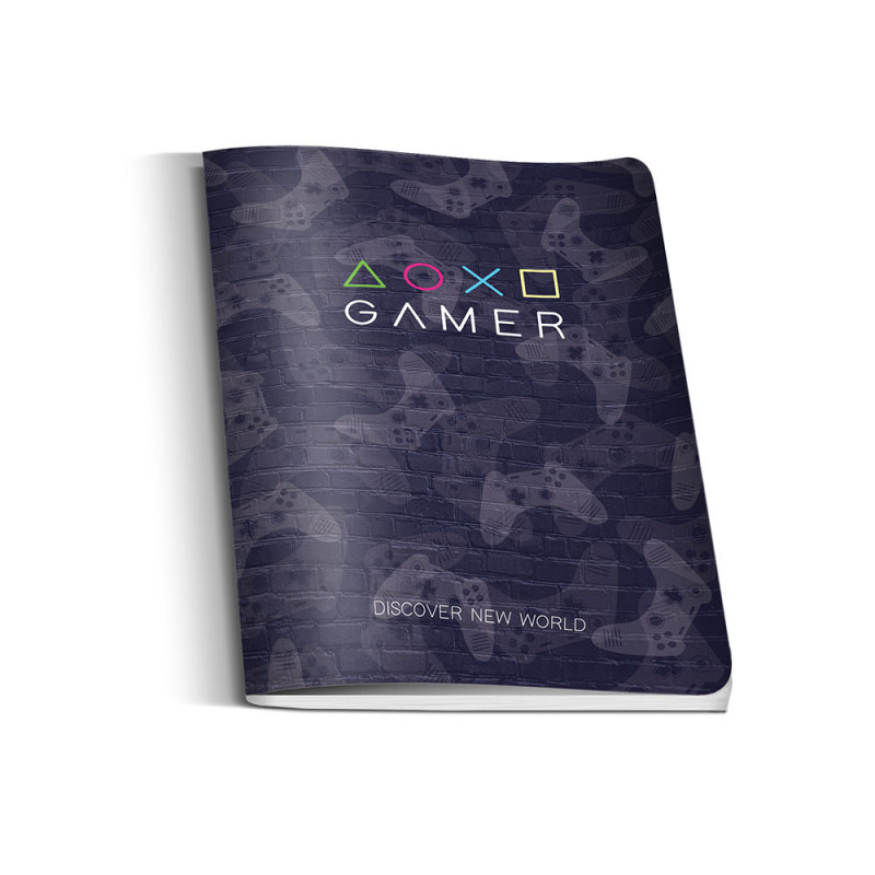 SAVPO GAMES SVESKA A5 MEK POVEZ DIKTO UV LAK 60 LISTA