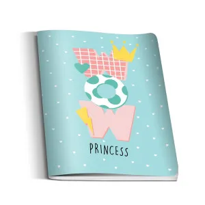 SAVPO SVESKA A5 COOL PRINCESS MEK POVEZ UV LAK LATAJN
