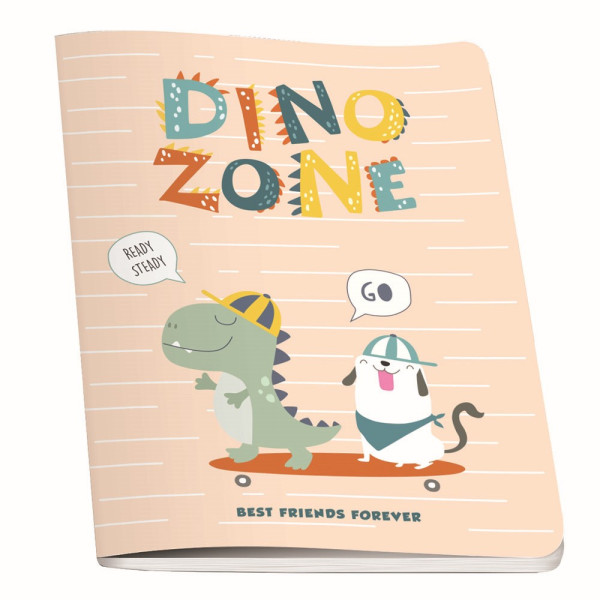 SVESKA MEK POVEZ A5 PRAZNA DINO 