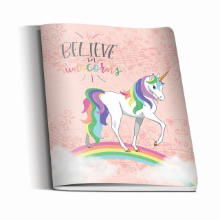 SVESKA MEK POVEZ A4 PRAZNA UNICORNS 