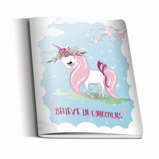 SVESKA MEK POVEZ A4 PRAZNA UNICORNS 