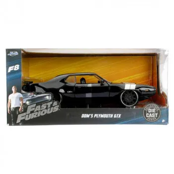 JADA FAST AND FURIOUS FF8 1972 PLYMOUTH GTX 1:24 AUTO 