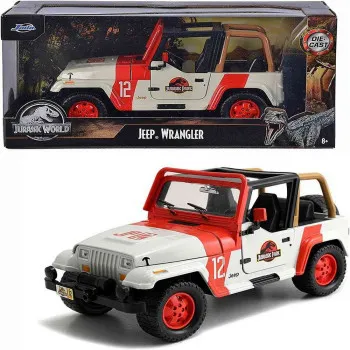 JADA JURASSIC PARK 1992 JEEP WRANGLER 1:24 