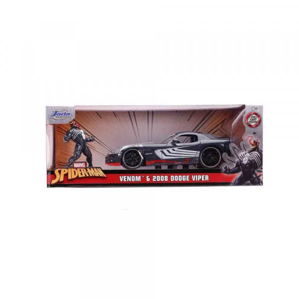 JADA MARVEL VENOM 2008 DODGE VIPER 1:24 AUTO 