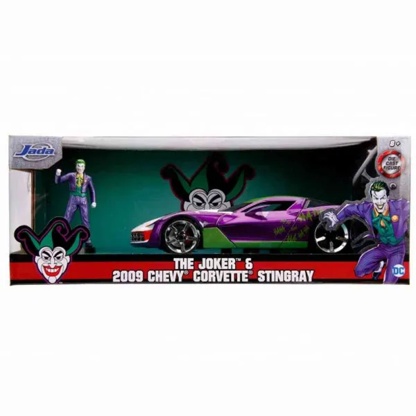 JADA JOKER AUTOMOBIL 2009 CHEVY CORVETTE STINGRAY 1:24 