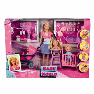 STEFFI LUTKA BABY WORLD SET 