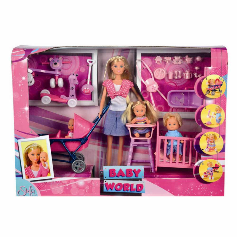 STEFFI LUTKA BABY WORLD SET 