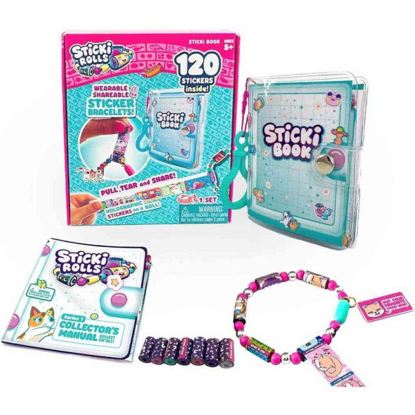 STICKI ROLLS BOOK SET 