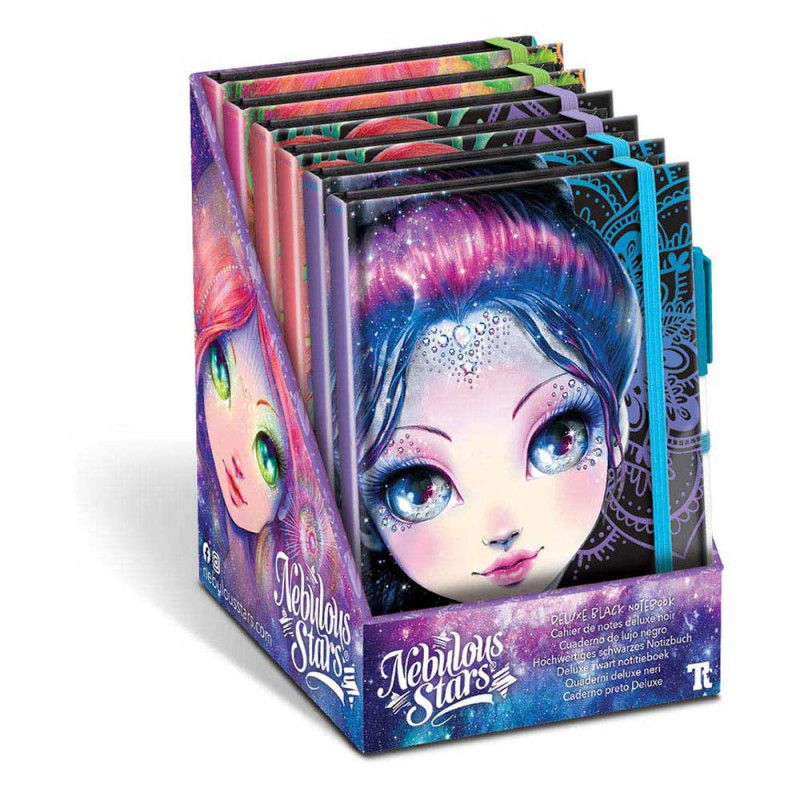 NEBULOUS STARS NOTES A5 CRNI LISTOVI NEBULOUS STARS SORTIRANO