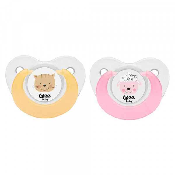 WEE BABY VARALICE FUN ANIMALS 0-6M, 2 KOM 