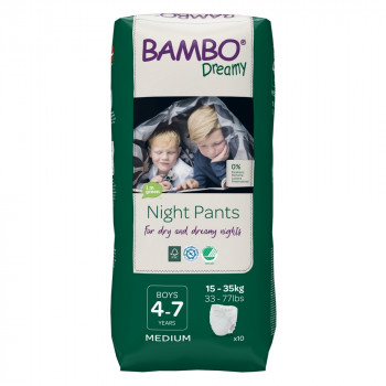 BAMBO NOCNE GACICE DREAMY DECACI 15-35KG, 10KOM 