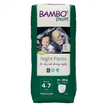 BAMBO NOCNE GACICE DREAMY DECACI 15-35KG, 10KOM 