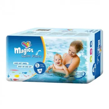 BAMBO PELENE GACICE ZA KUPANJE MAGICS S, 3-8KG, 12KOM 