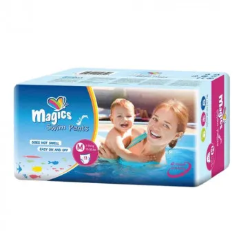 BAMBO PELENE GACICE ZA KUPANJE MAGICS M, 7-15KG, 11KOM 