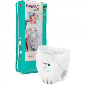 BAMBO PELENE GACICE NATURE 4, 7-14KG, 40KOM 