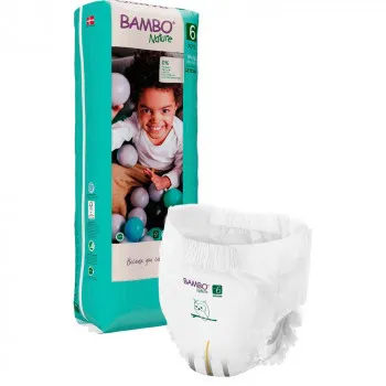 BAMBO PELENE GACICE NATURE 6, 18+ KG, 38KOM 