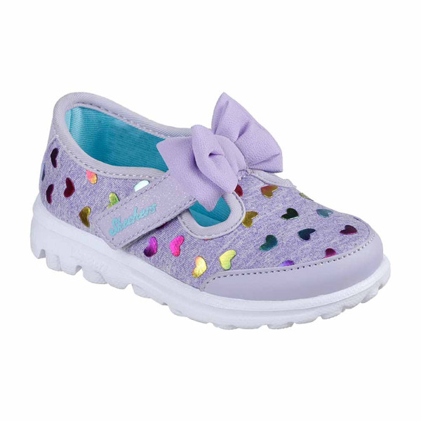 SKECHERS BALETANKE GO WALK  BITTY HEARTS 