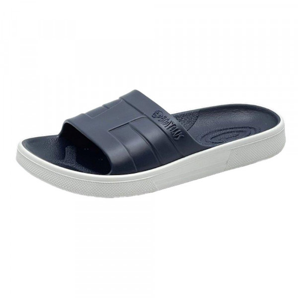 BOATILUS PAPUCE NAVY/BLANC 