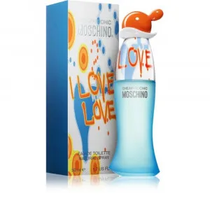 MOSCHINO I LOVE LOVE ŽENSKA TOALETNA VODA 50ML EDT