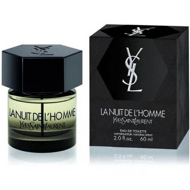YVES SAINT LAURENT LA NUIT DE LHOMME MUŠKA TOALETNA VODA 60ML EDT 
