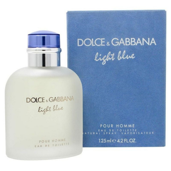 DOLCE AND GABANNA LIGHT BLUE EDT SP 125ML MUŠKA TOALETNA VODA 