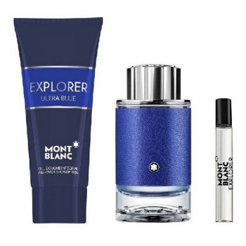 MONT BLANC EXPLORER ULTRA BLUE MUŠKI POKLON SET 