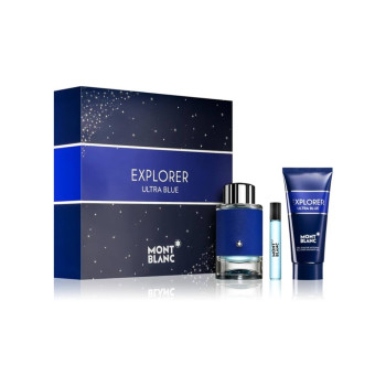 MONT BLANC EXPLORER ULTRA BLUE MUŠKI POKLON SET 