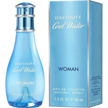 DAVIDOFF COOL WATER TOALETNA VODA ZA ŽENE EDT SP 30ML 