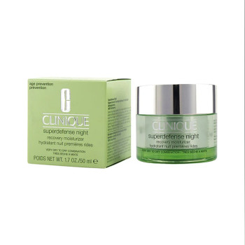 CLINIQUE SUPERDEFENSE NIGHT 50ML NOĆNA KREMA ZA SUVU I NORMALNU KOŽU 