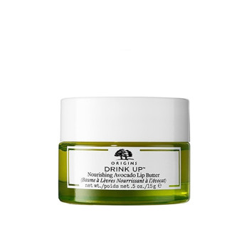 ORIGINS DRINK UP AVOCADO LIP BUTTER 15GR HRANLJIVI BALZAM ZA USNE SA AVOKADOM 