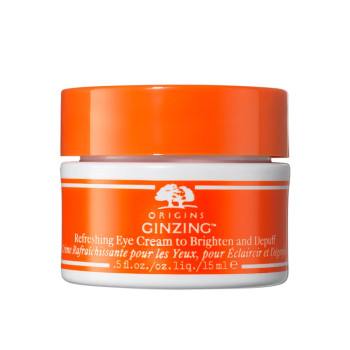 ORIGINS GINZING BRIGHTENING EYE CREAM WITH CAFFEINE AND GINSENG - WARM 15ML TONI 