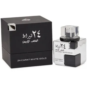 LATTAFA 24 CARAT WHITE GOLD UNISEX PARFEM 100ML EDP
