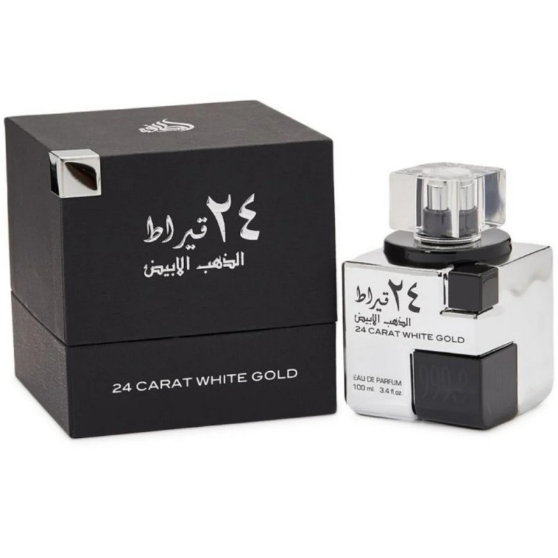 LATTAFA 24 CARAT WHITE GOLD UNISEX PARFEM 100ML EDP 
