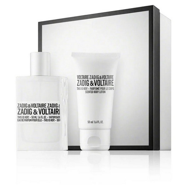 ZADIG & VOLTAIRE THIS IS HER SET ZA ŽENE (PARFEM EDP 50ML I LOSIN ZA TELO 50ML) 