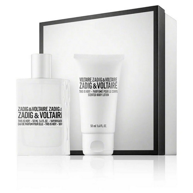 ZADIG & VOLTAIRE THIS IS HER SET ZA ŽENE (PARFEM EDP 50ML I LOSIN ZA TELO 50ML) 