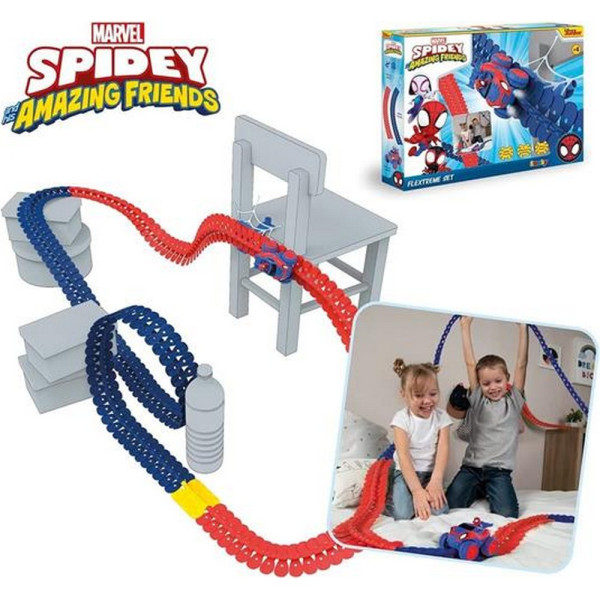 SPIDERMAN FLEXTREME STAZA SET