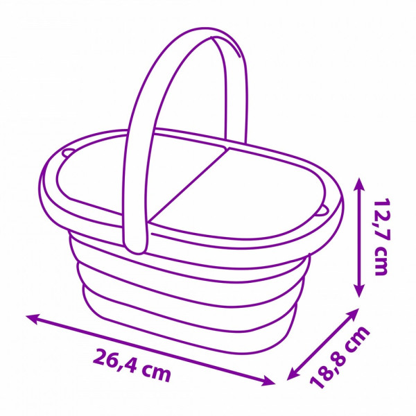 SMOBY STITCH PICNIC BASKET 