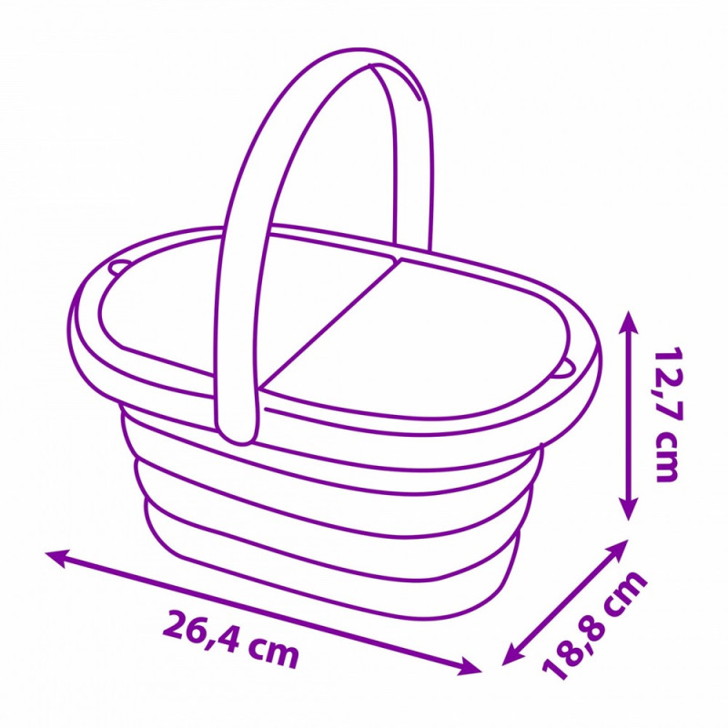 SMOBY STITCH PICNIC BASKET 