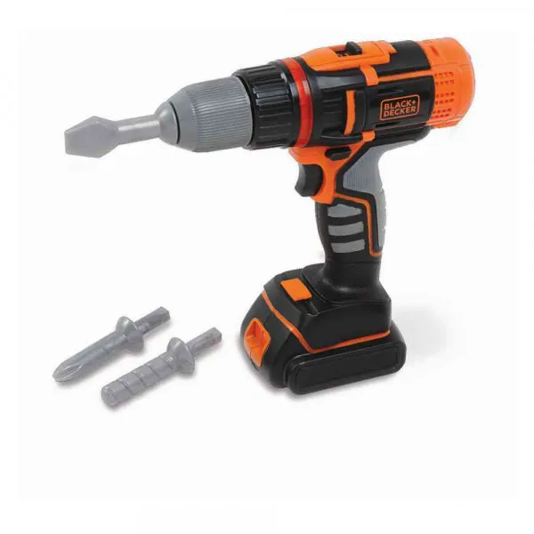 SMOBY BLACK DECKER ELECTRONIC DRILL 