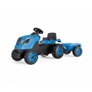 SMOBY FARMER XL BLUE TRAKTOR SA PRIKOLICOM 