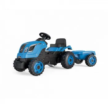 SMOBY FARMER XL BLUE TRAKTOR SA PRIKOLICOM