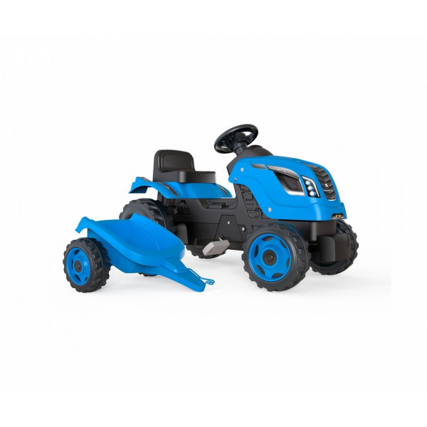 SMOBY FARMER XL BLUE TRAKTOR SA PRIKOLICOM 