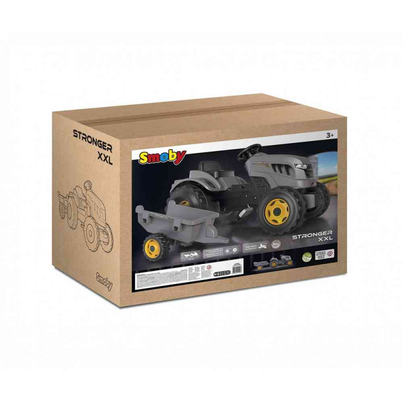 SMOBY STRONGER XXL TRAKTOR SA PRIKOLICOM