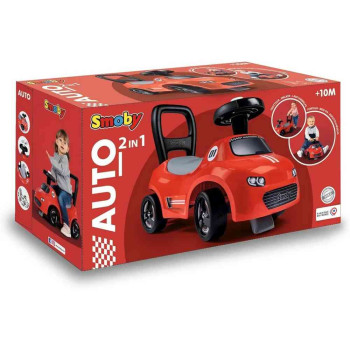 SMOBY AUTO RIDE-ON RED 