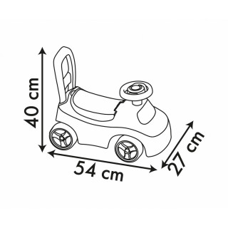 SMOBY AUTO RIDE-ON 