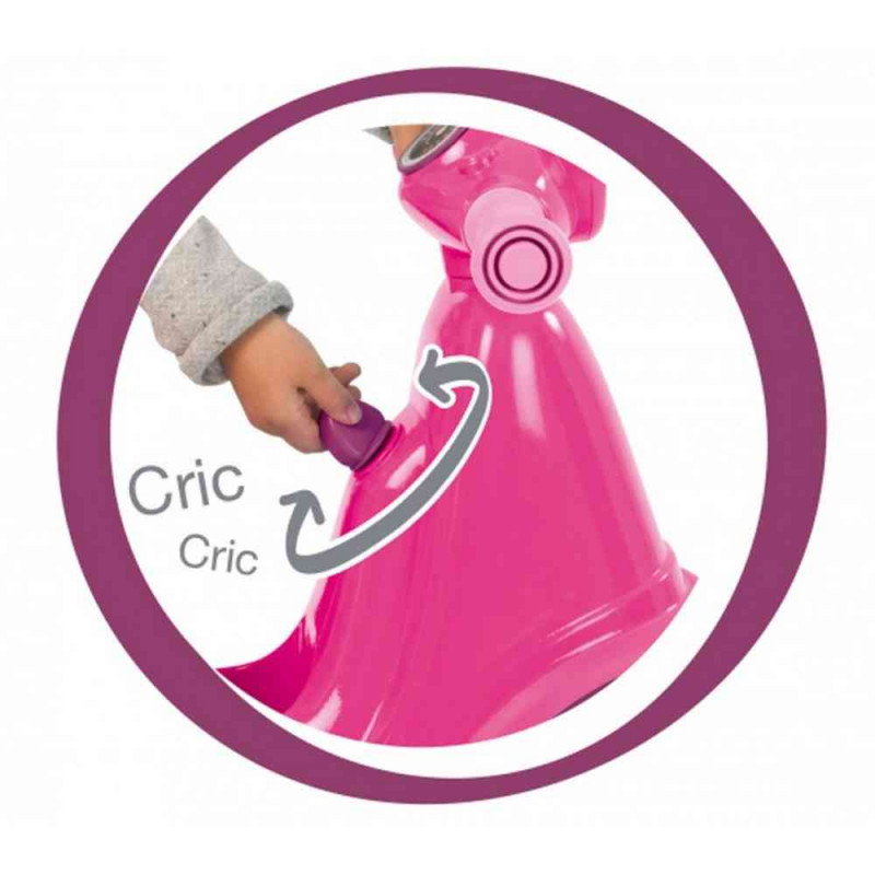 SMOBY SKUTER ROZE