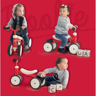 SMOBY ROOKIE RIDEON RED 